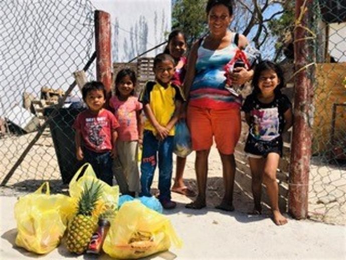 Covid - Hilfe in Yucatan, Mexiko